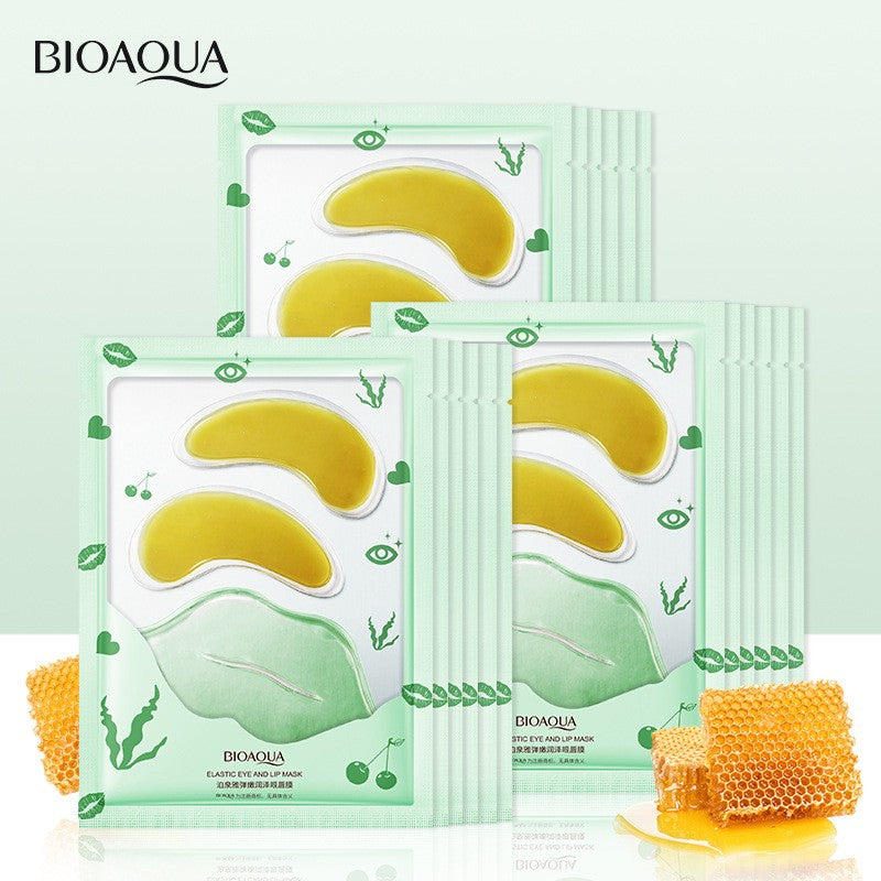 Kit Masques Lèvres &amp; Yeux BIOAQUA – Hydratation &amp; Anti-Rides