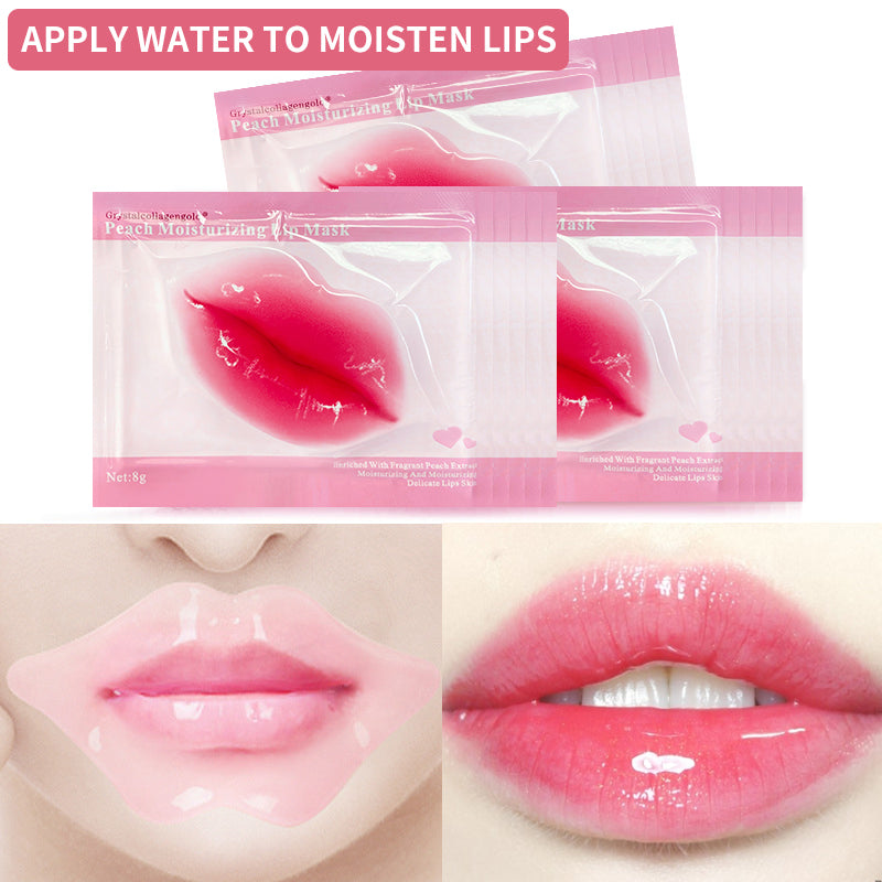 💄 Masque Lèvres Hydrogel Collagène – Effet Hydratant &amp; Repulpant