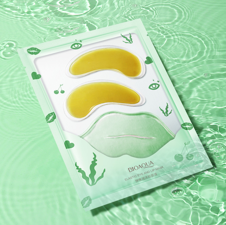Kit Masques Lèvres &amp; Yeux BIOAQUA – Hydratation &amp; Anti-Rides