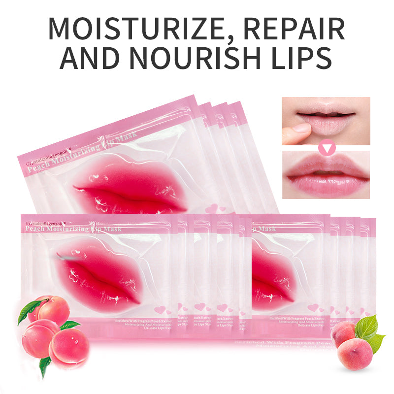 💄 Masque Lèvres Hydrogel Collagène – Effet Hydratant &amp; Repulpant