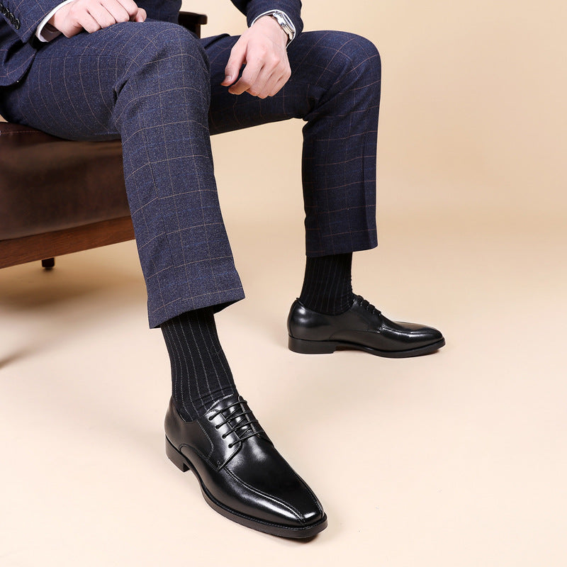 Chaussures Oxford Homme en Cuir PU – Élégance Luxe &amp; Style Mariage