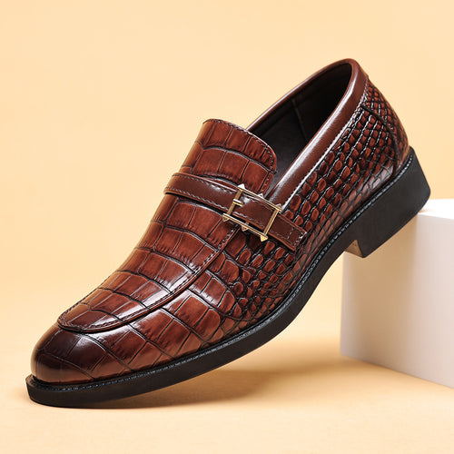 Chaussures Loafers Homme en Cuir Véritable – Bout Pointu, Confort Respirant, Élégance Luxe du 38 au 48