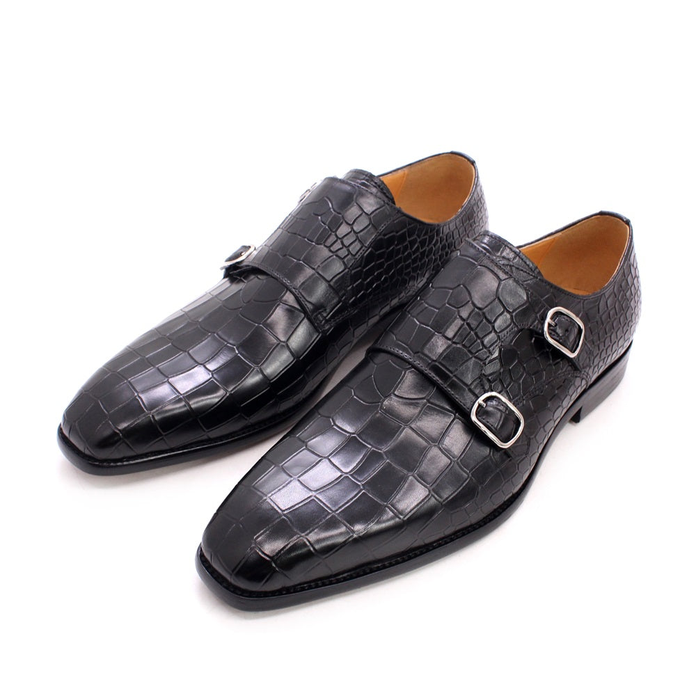 Chaussures Homme Luxe en Cuir Véritable – Élégance &amp; Confort Premium