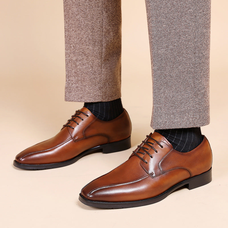 Chaussures Oxford Homme en Cuir PU – Élégance Luxe &amp; Style Mariage