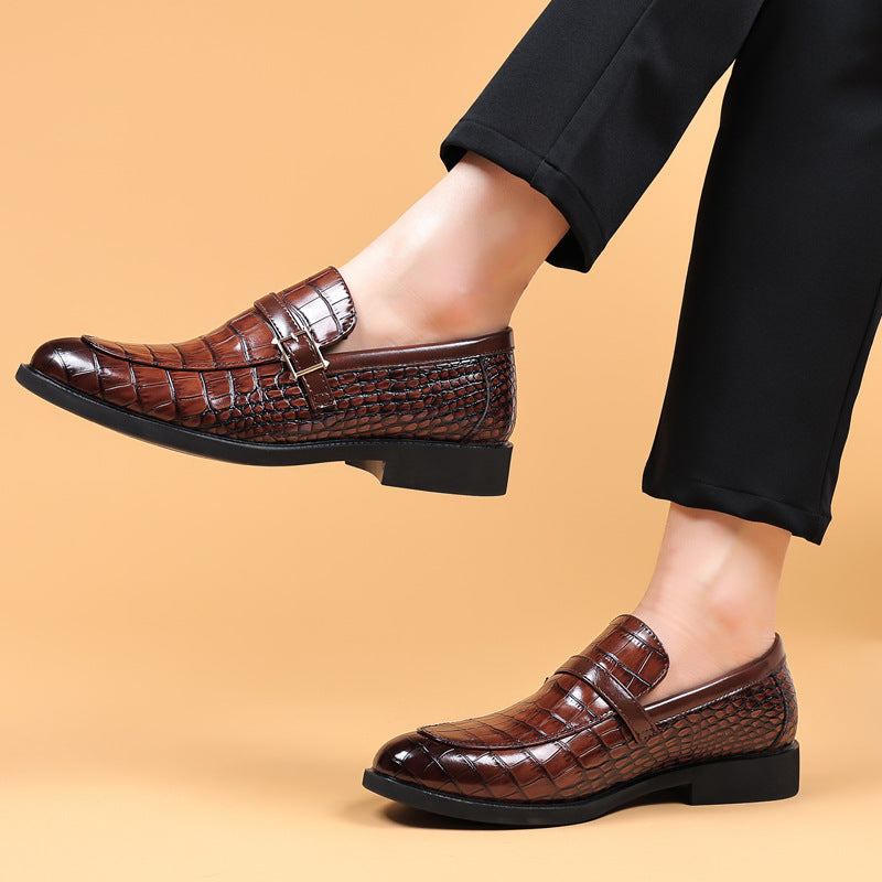 Chaussures Loafers Homme en Cuir Véritable – Bout Pointu, Confort Respirant, Élégance Luxe du 38 au 48
