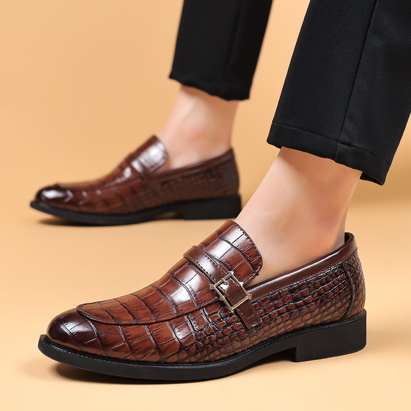 Chaussures Loafers Homme en Cuir Véritable – Bout Pointu, Confort Respirant, Élégance Luxe du 38 au 48