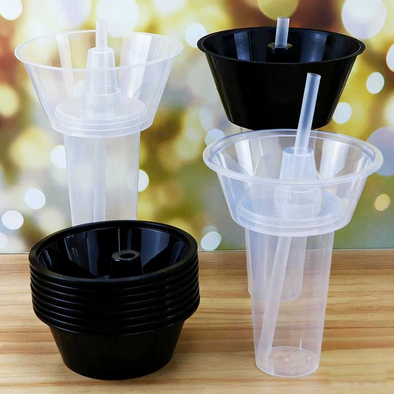🧋 Gobelet Jetable 2-en-1 Personnalisé – Boba, Snacks &amp; Boissons ✨ Description