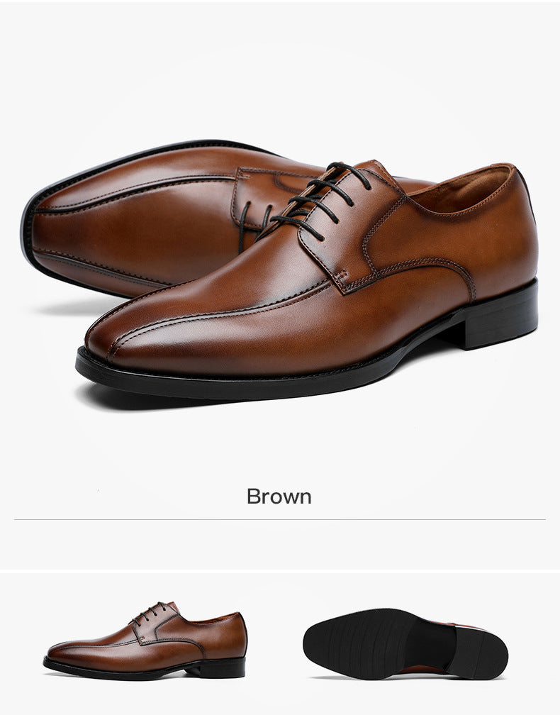 Chaussures Oxford Homme en Cuir PU – Élégance Luxe &amp; Style Mariage